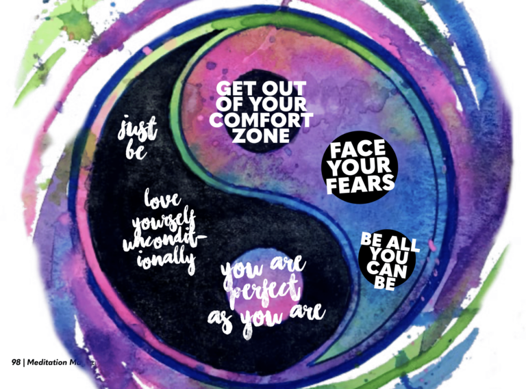 get out of your comfort zone