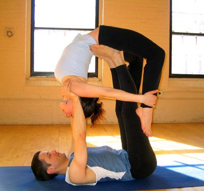 flying bow couples yoga poses