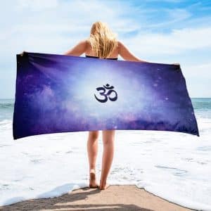 om beach towel